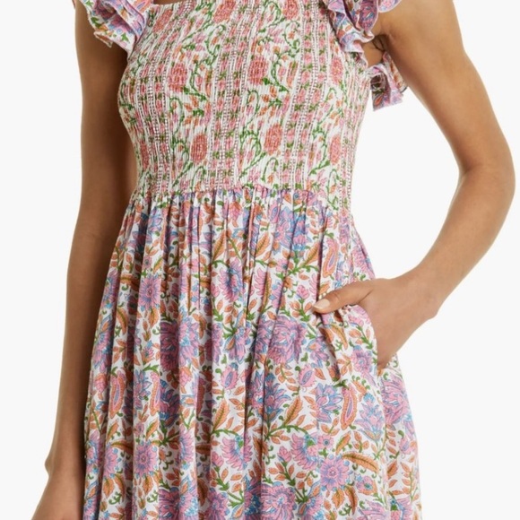 NWOT MILLE Olympia smock dress size small - Picture 9 of 9